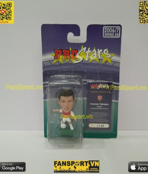 Tượng Fabregas 4 Arsenal 2006 2007 2008 home corinthian PRO1491