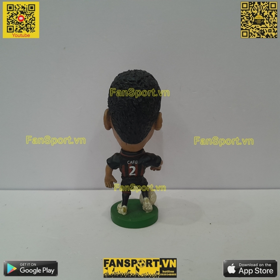 Tượng Cafu 2 AC Milan 2006 2007 home corinthian bola prostars PRO1635
