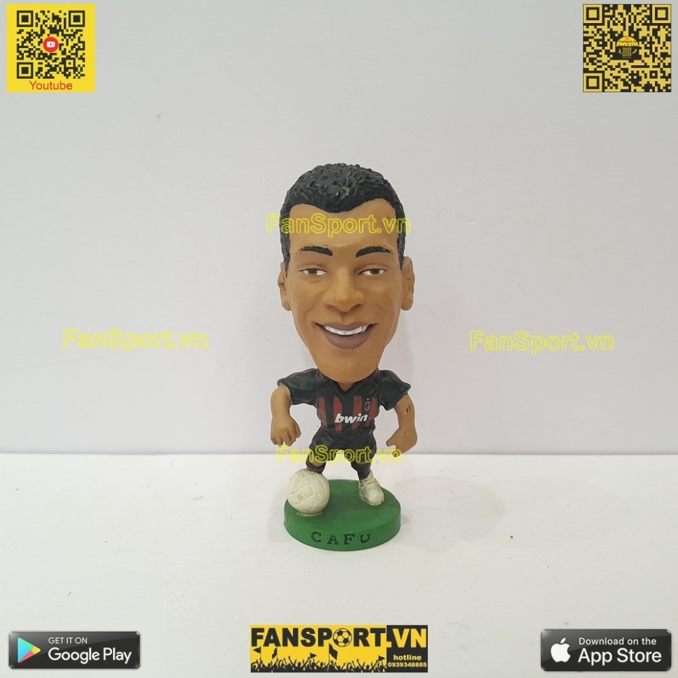 Tượng Cafu 2 AC Milan 2006 2007 home corinthian bola prostars PRO1635
