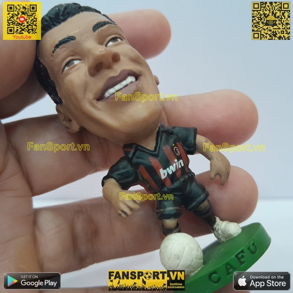 Tượng Cafu 2 AC Milan 2006 2007 home corinthian bola prostars PRO1635