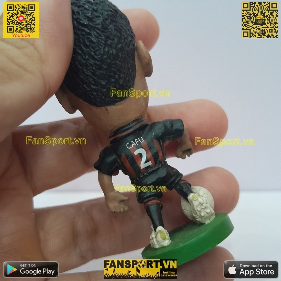 Tượng Cafu 2 AC Milan 2006 2007 home corinthian bola prostars PRO1635