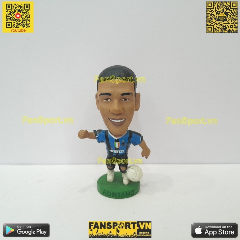 Tượng Adriano Inter Milan 2006 2007 corinthian bola prostars PRO1631