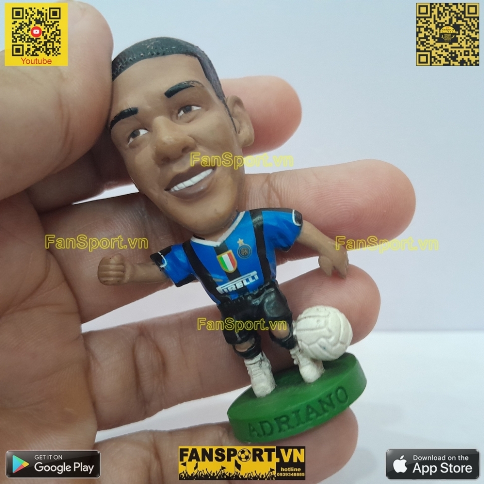 Tượng Adriano Inter Milan 2006 2007 corinthian bola prostars PRO1631