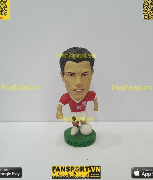 Tượng Ronaldo Manchester United 2006 2007 home corinthian bola PRO1630
