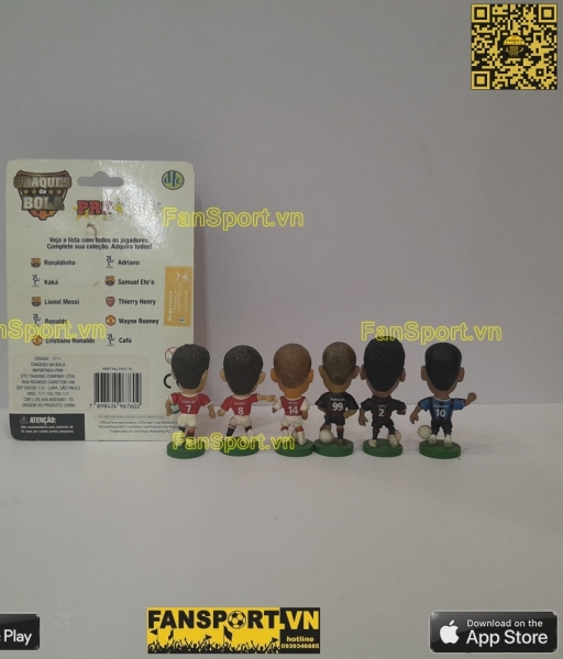 Tượng Ronaldo Messi PRO1628 PRO1629 PRO1630 corinthian Craques da Bola