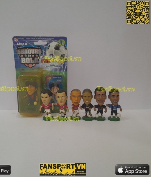 Tượng Ronaldo Messi PRO1628 PRO1629 PRO1630 corinthian Craques da Bola