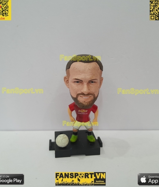 Tượng Wayne Rooney 10 Manchester United 2016 2017 home soccerwe plus