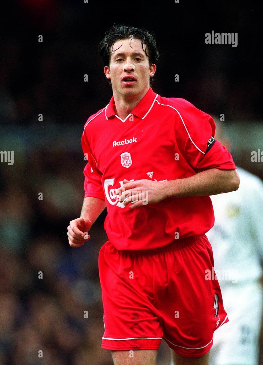 Box áo chữ ký Fowler 9 Liverpool 2000 2001 2002 home shirt jersey sign