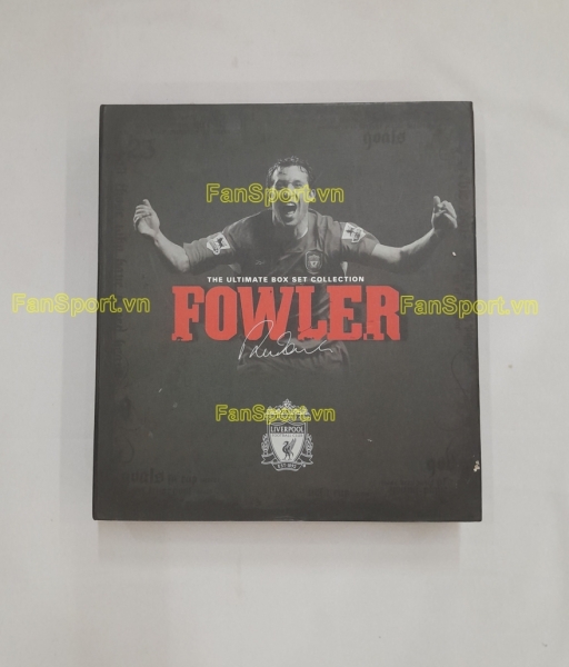 Box Robbie Fowler 9 Liverpool 2000 2001 2002 home shirt jersey limited