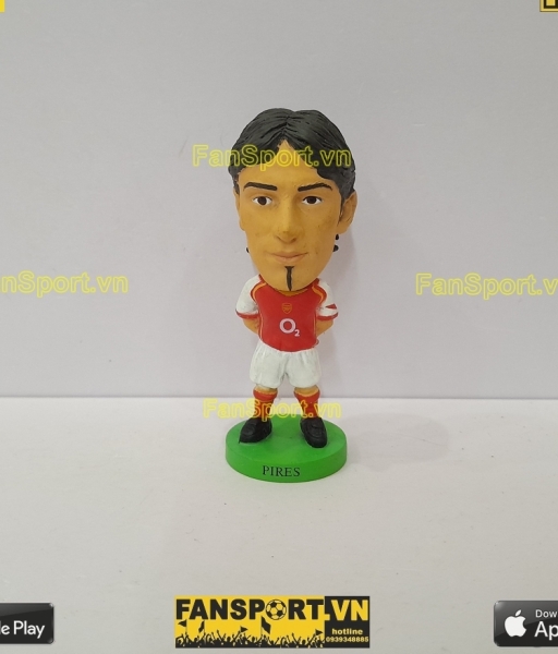 Tượng Robert Pires Arsenal 2004 2005 home Fan Favorite FF161 prostars