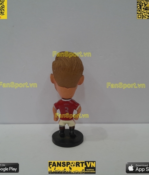 Tượng Luke Shaw 3 Manchester United 2015-2016 home red soccerwe