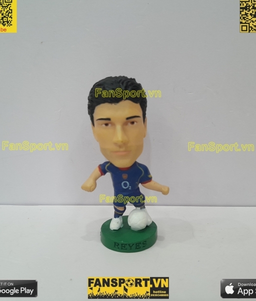 Tượng Reyes 9 Arsenal 2004-2005 away blue prostars corinthian PRO1116