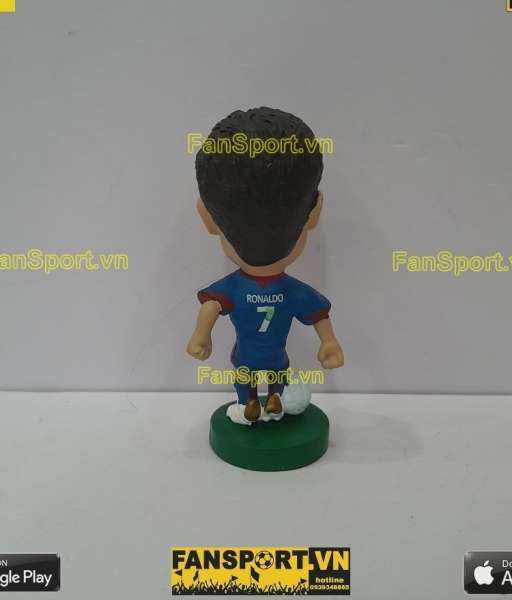 Tượng Ronaldo 7 Manchester United 2005 2006 away corinthian PRO1416