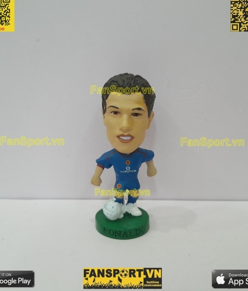 Tượng Ronaldo 7 Manchester United 2005 2006 away corinthian PRO1416
