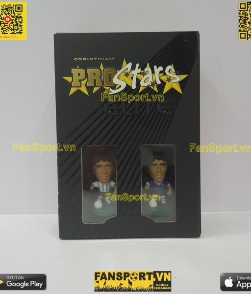 Set Maradona Argentina World Cup 1986 corinthian Elite PRO1080 PRO1081
