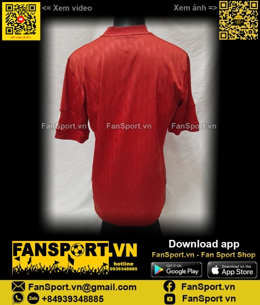 Áo đấu Liverpool 2010 2011 2012 home shirt jersey red P96763 Adidas