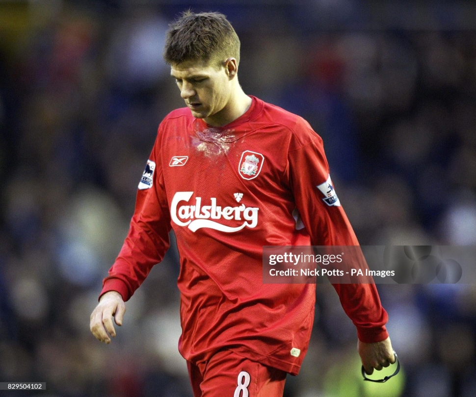 Áo đấu Liverpool 2004 2005 2006 home shirt jersey Reebok long slevess