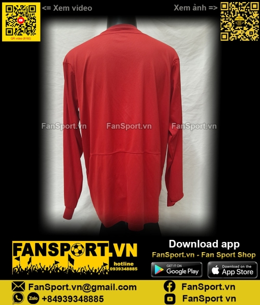 Áo đấu Liverpool 2004 2005 2006 home shirt jersey Reebok long slevess