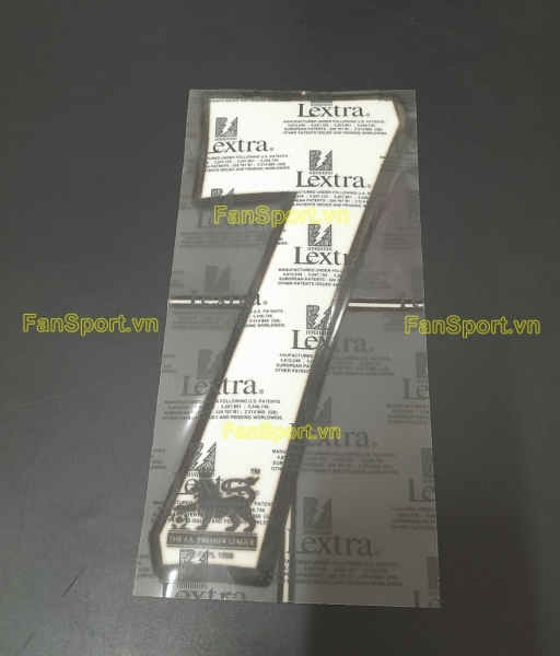 Số 7 Premier League 1997-2007 Official white trắng nameset