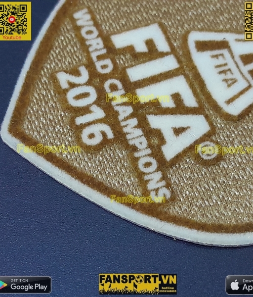 Patch FIFA Club World Cup winner 2016 Real Madrid badge original