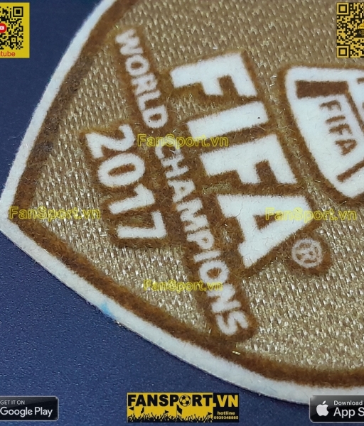 Patch FIFA Club World Cup winner 2017 Real Madrid badge original