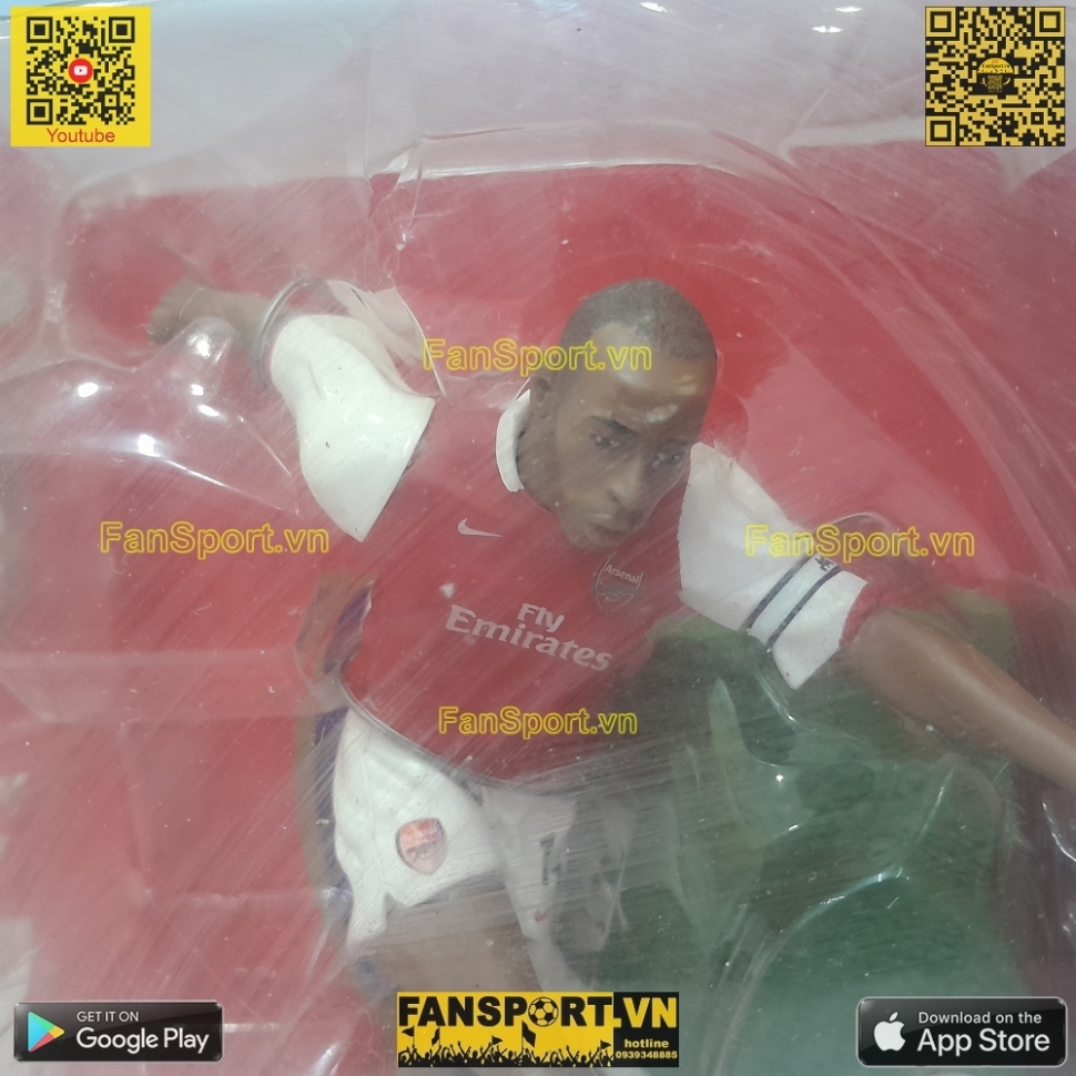 Tượng Thierry Henry 14 Arsenal 2006-2007-2008 home soccerserie blister