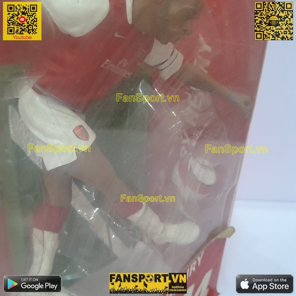 Tượng Thierry Henry 14 Arsenal 2006-2007-2008 home soccerserie blister