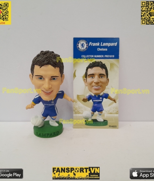Tượng cầu thủ Lampard 8 Chelsea 2008 2009 home blue corinthian PRO1819