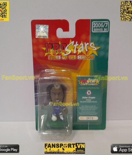 Tượng Didier Drogba 11 Chelsea 2006 2007 2008 home corinthian PRO1570