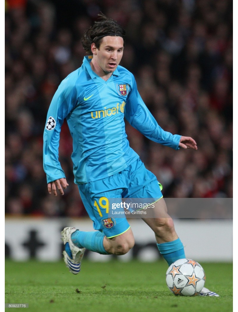 Tượng Messi 19 Barcelona 2007-2008 away corinthian Select 500 PRO1739
