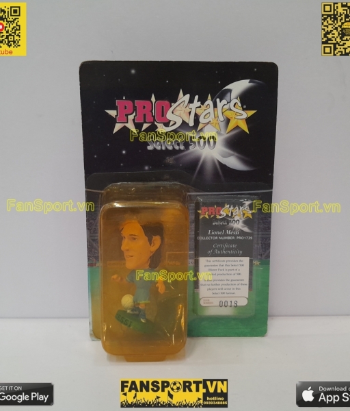 Tượng Messi 19 Barcelona 2007-2008 away corinthian Select 500 PRO1739