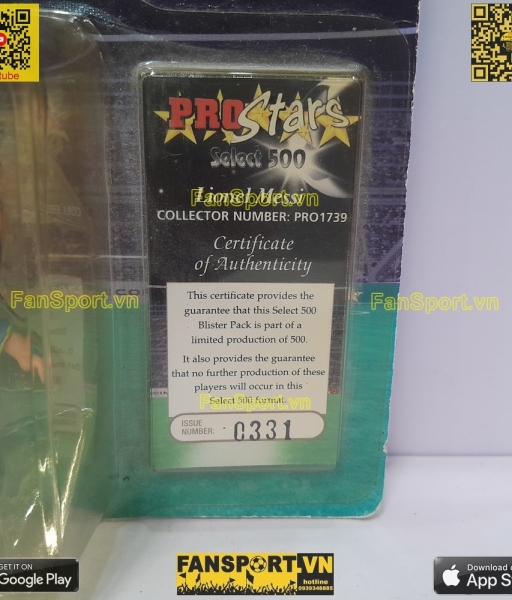 Tượng Messi 19 Barcelona 2007-2008 away corinthian Select 500 PRO1739
