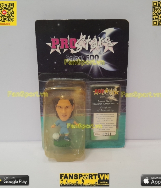 Tượng Messi 19 Barcelona 2007-2008 away corinthian Select 500 PRO1739