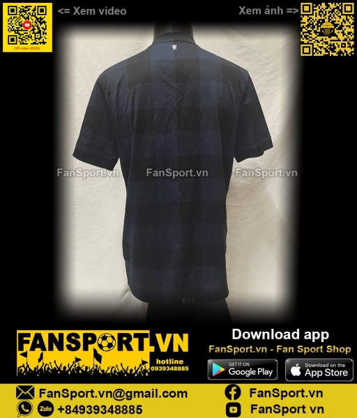 Áo đấu Manchester United 2013-2014 away shirt jersey 532838 Nike blue
