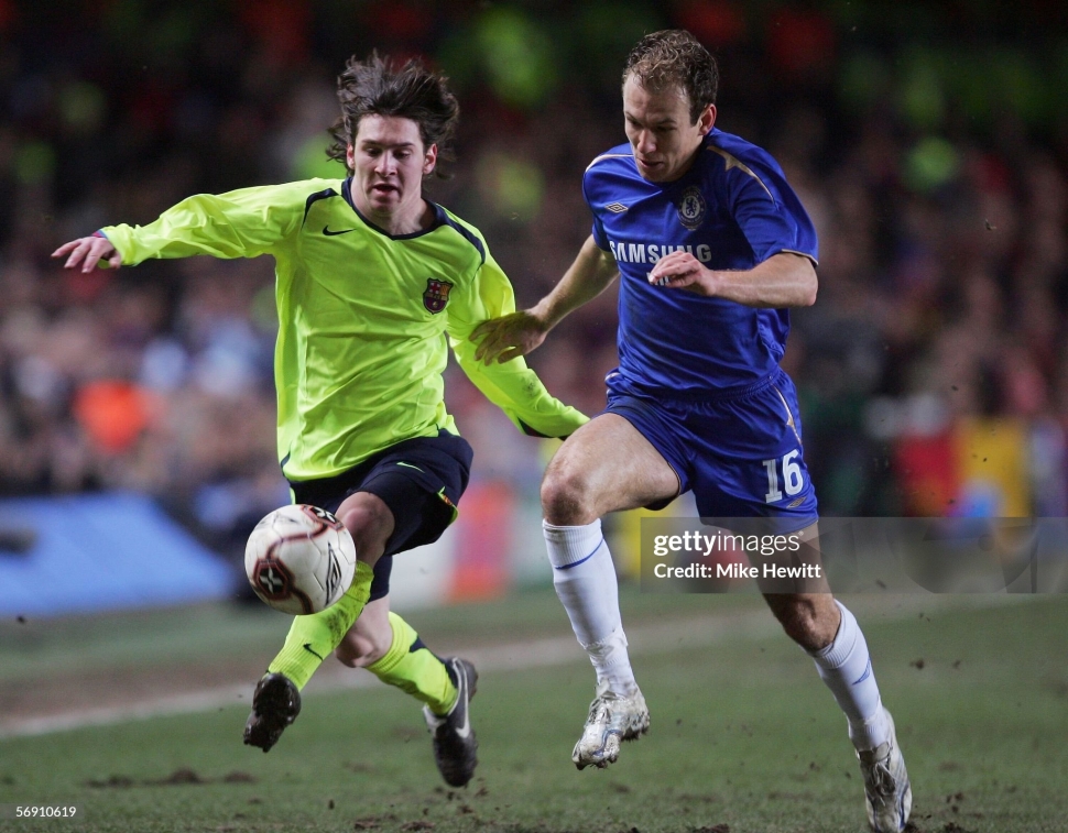 Tượng Messi 19 Barcelona 2006-2007 away corinthian CG298 prostars