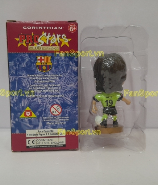 Tượng Messi 19 Barcelona 2006-2007 away corinthian CG298 prostars