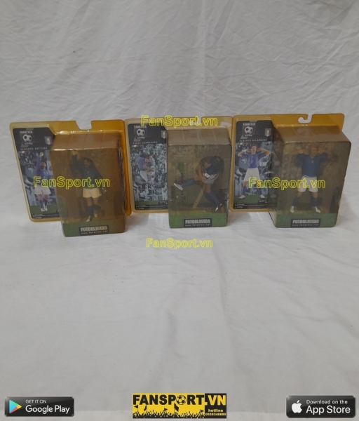 Set 3x Gilardino Gattuso Cannavaro Itally World Cup 2006  Fanatico