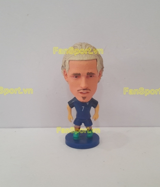 Tượng Antoine Griezmann 7 France 2016 2017 2018 home blue soccerwe