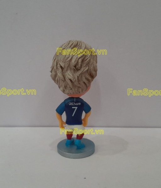 Tượng Antoine Griezmann 7 France 2018 2019 2020 home blue soccerwe