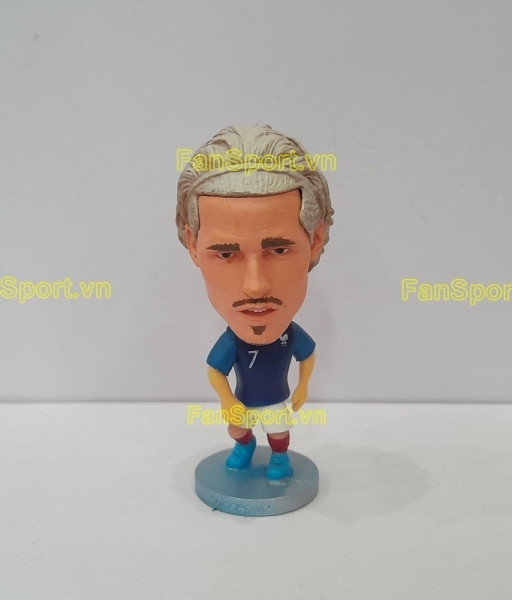 Tượng Antoine Griezmann 7 France 2018 2019 2020 home blue soccerwe