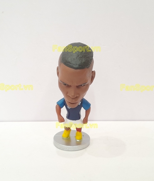 Tuợng Paul Pogba 6 France 2016 2017 2018 home blue soccerwe