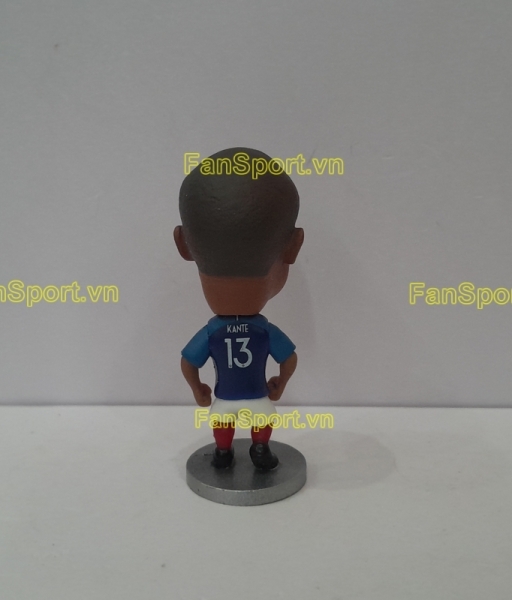 Tuợng N'Golo Kante 13 France 2016 2017 2018 home blue soccerwe