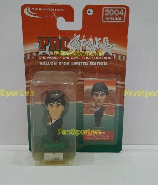 Tượng Paolo Rossi Ballon D'or 1982 European Player of the Year PRO955