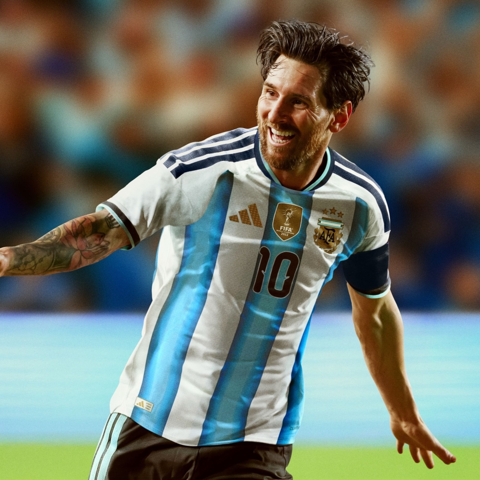 Áo Messi 10 Argentina 2026 home shirt jersey authentic JM5897 Adidas