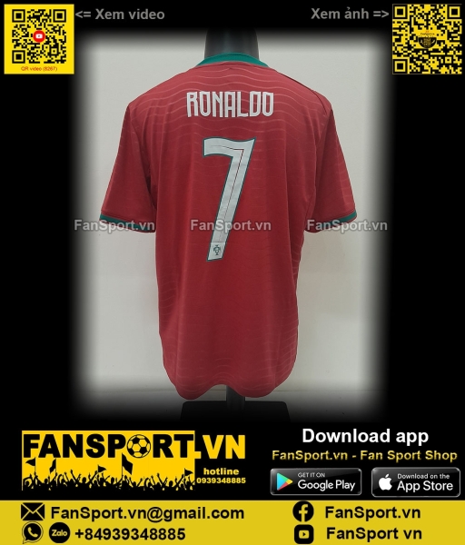 Áo đấu Ronaldo 7 Portugal 2026 2027 home shirt jersey 783278 Puma BNWT