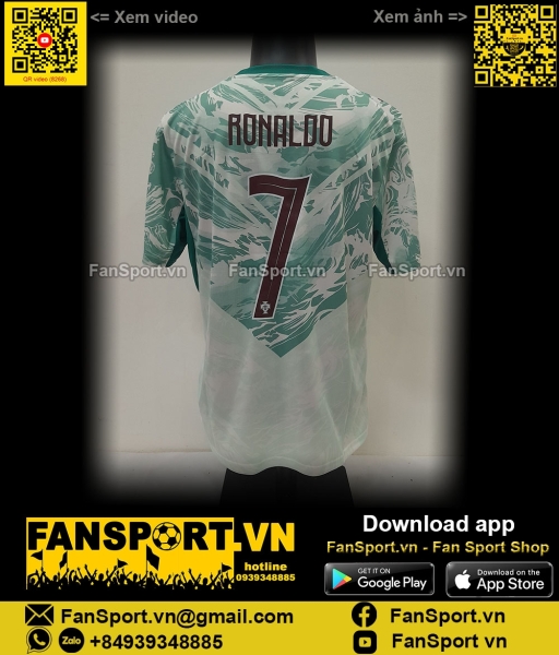 Áo đấu Ronaldo 7 Portugal 2026 2027 away shirt jersey 783288 Puma BNWT
