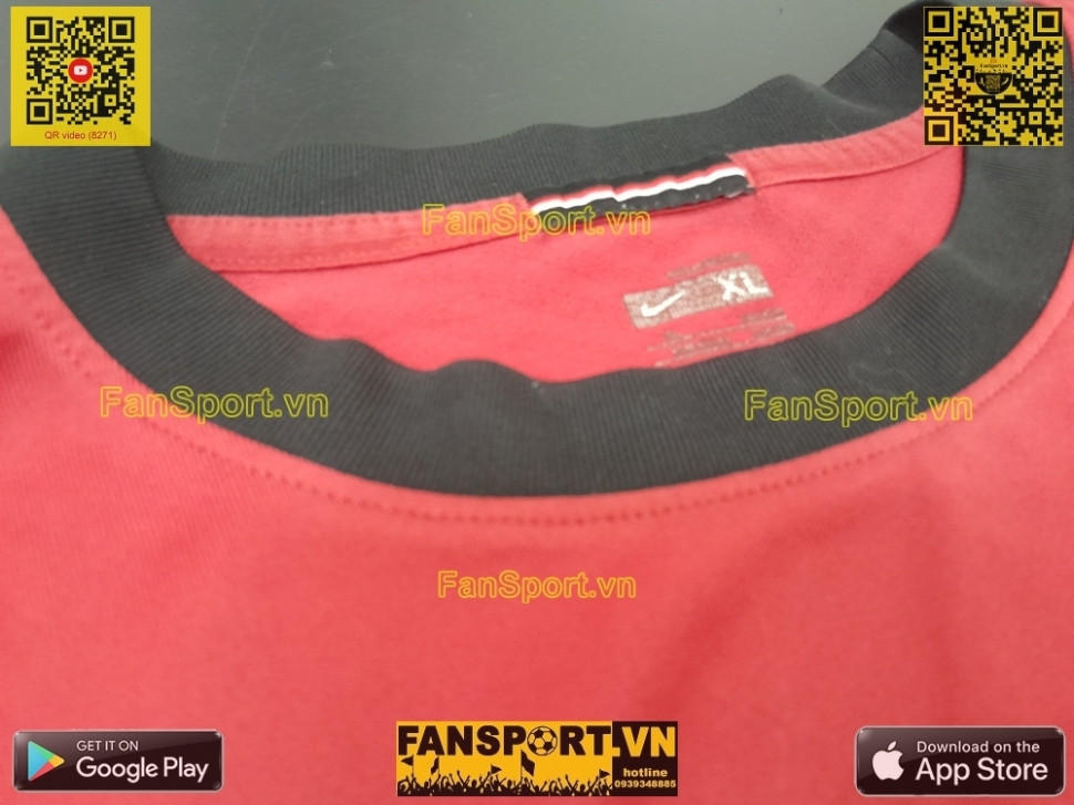 Áo Manchester United 2009-2010 home shirt jersey 355092 Nike dài tay