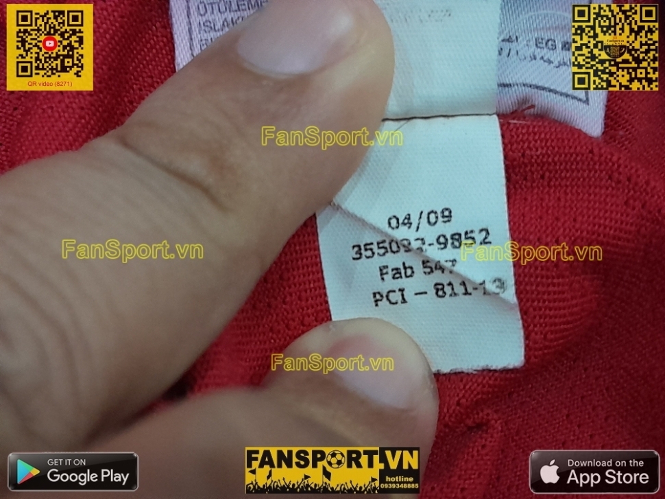 Áo Manchester United 2009-2010 home shirt jersey 355092 Nike dài tay