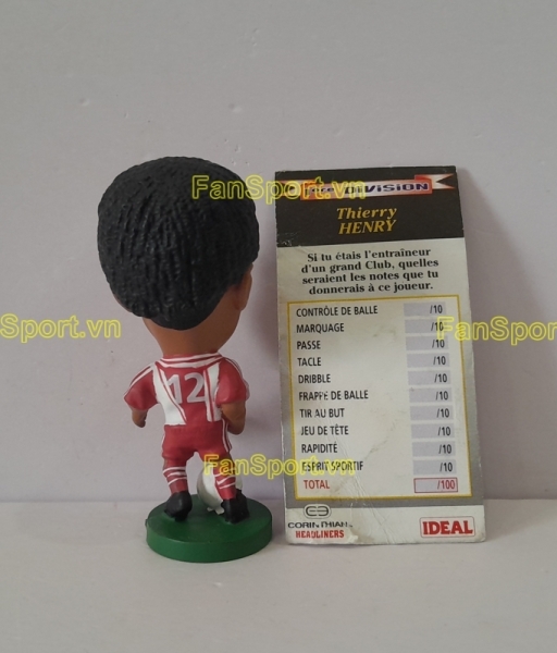 Tượng Henry 12 AS Monaco 1996 1997 home corinthian prostars FRA017