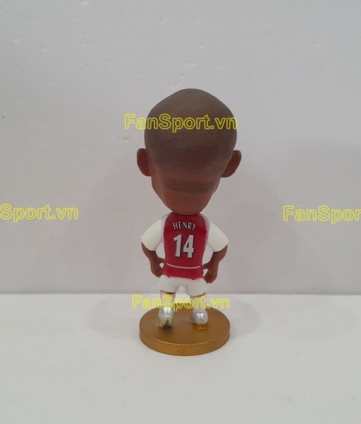 Tượng Thierry Henry 14 Arsenal 2002 2003 2004 home red soccerwe